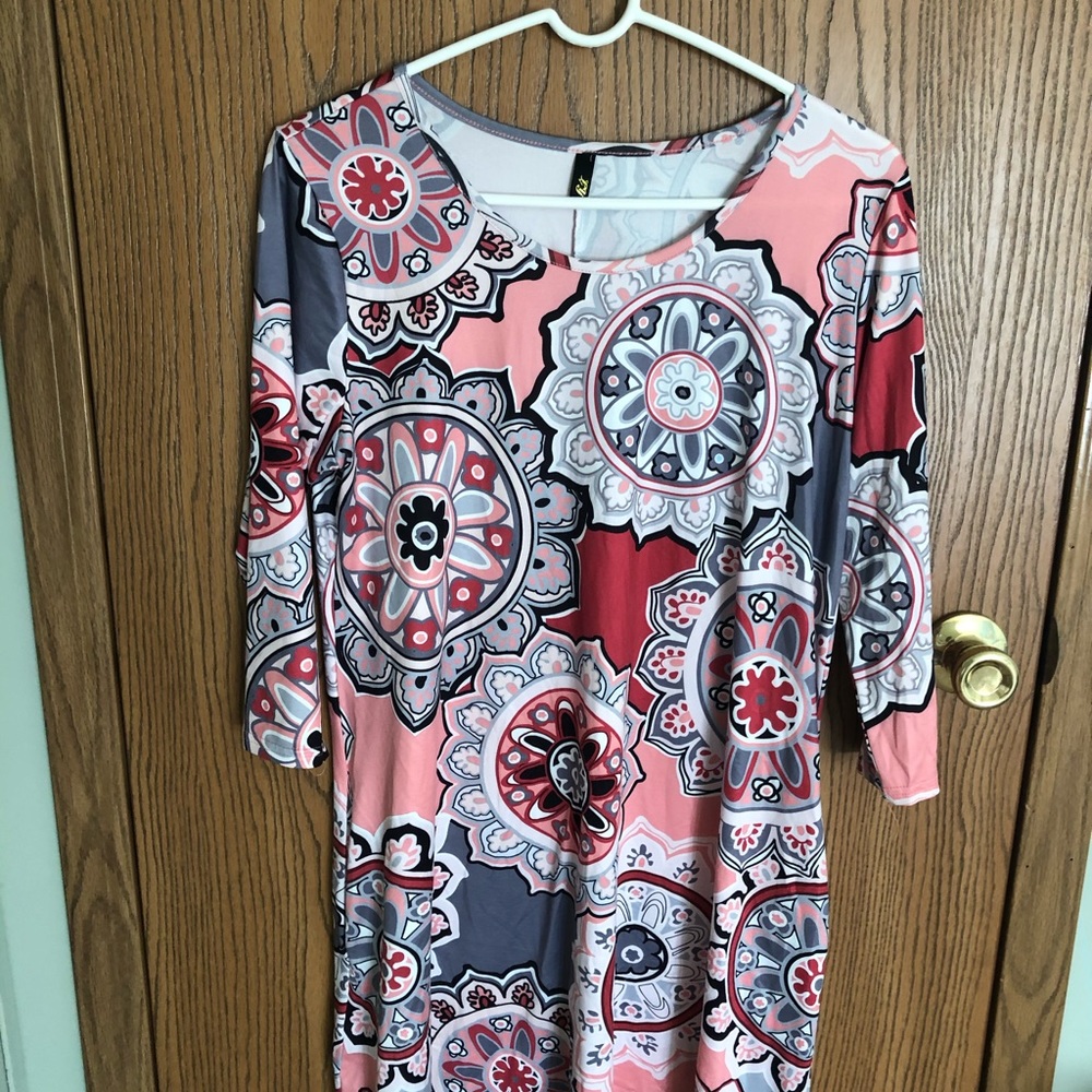 Boutique brand Mandala tunic dress